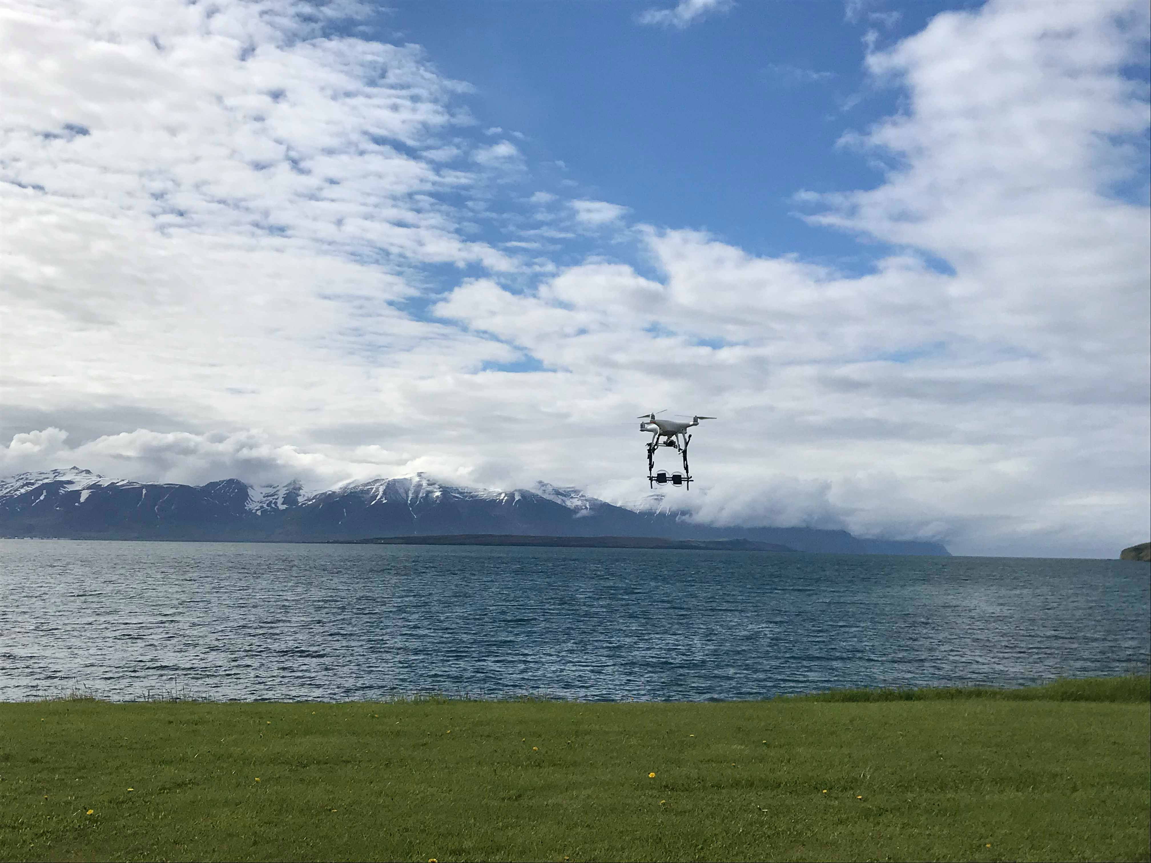 Blow Sampling in Iceland